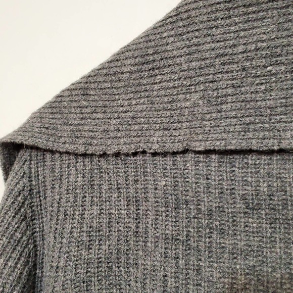 AllSaints Spital Fields Alpaca Blend Gray Cardigan - Picture 5 of 6